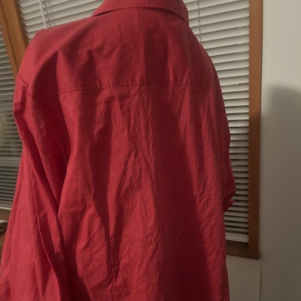 Riders Instantly You 3/4 sleeves button down top, size 3X - Picture 3 of 4